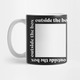 outside the box Mug